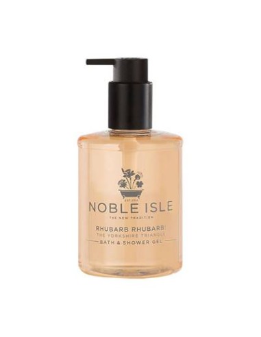 Noble Isle Bath and Shower Gel Rhubarb Rhubarb! 250ml-