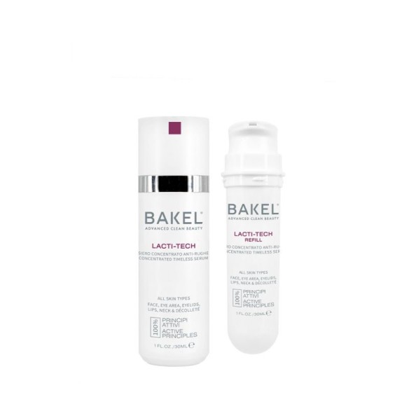 Siero Concentrato Anti-Rughe Bakel Lacti-tech Case & Refill