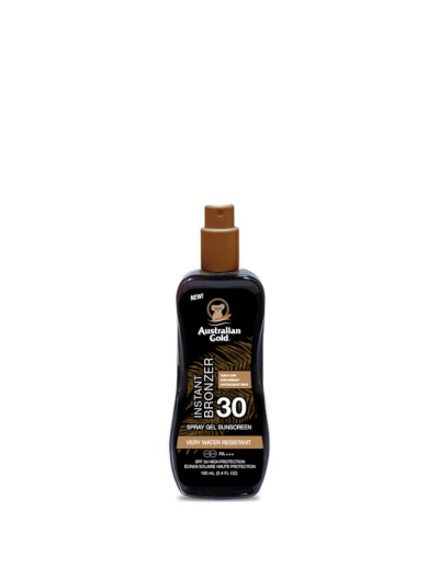 Australian Gold Instant Bronzer Spray Gel 30 SPF