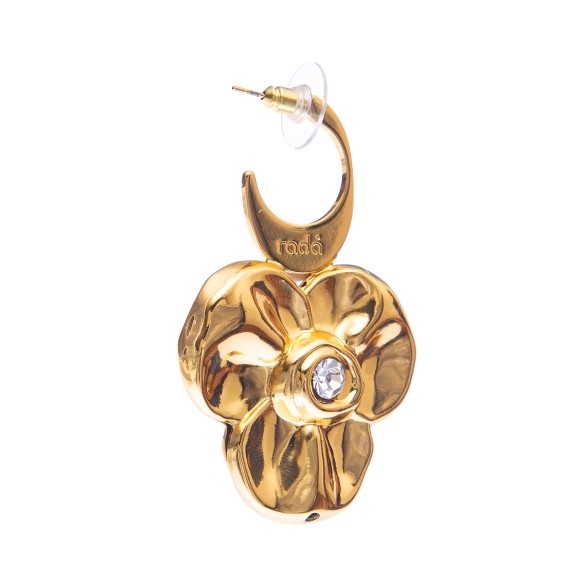 Radà orecchini fiore oro