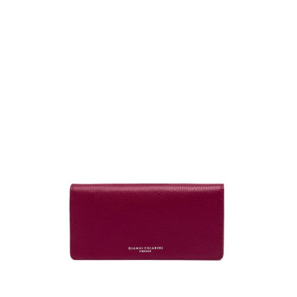 Portafoglio wallet grain fucsia Gianni Chiarini