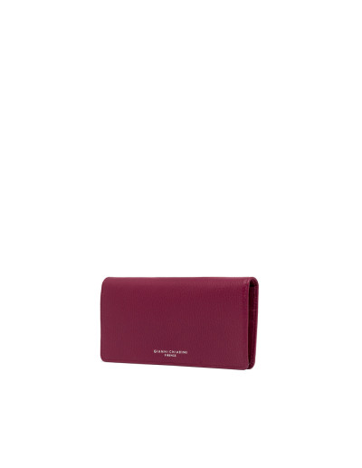 Portafoglio wallet grain fucsia Gianni Chiarini
