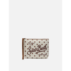 Pochette Aline stampa pois Mc2 Saint Barth