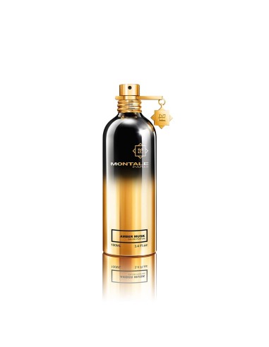 Profumo Montale Amber Musk eau de parfum 100ml- Nero/Oro Brillante